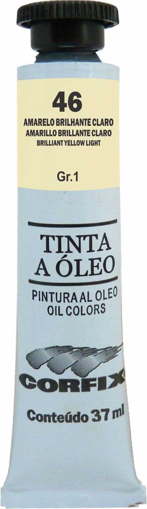 OLEO CORFIX 37ML 46 AMARELO BRILHANTE CLARO