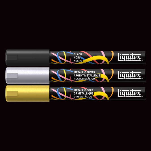MARCADOR LIQUITEX 2MM C/ 03 CORES ACCENT 3699482