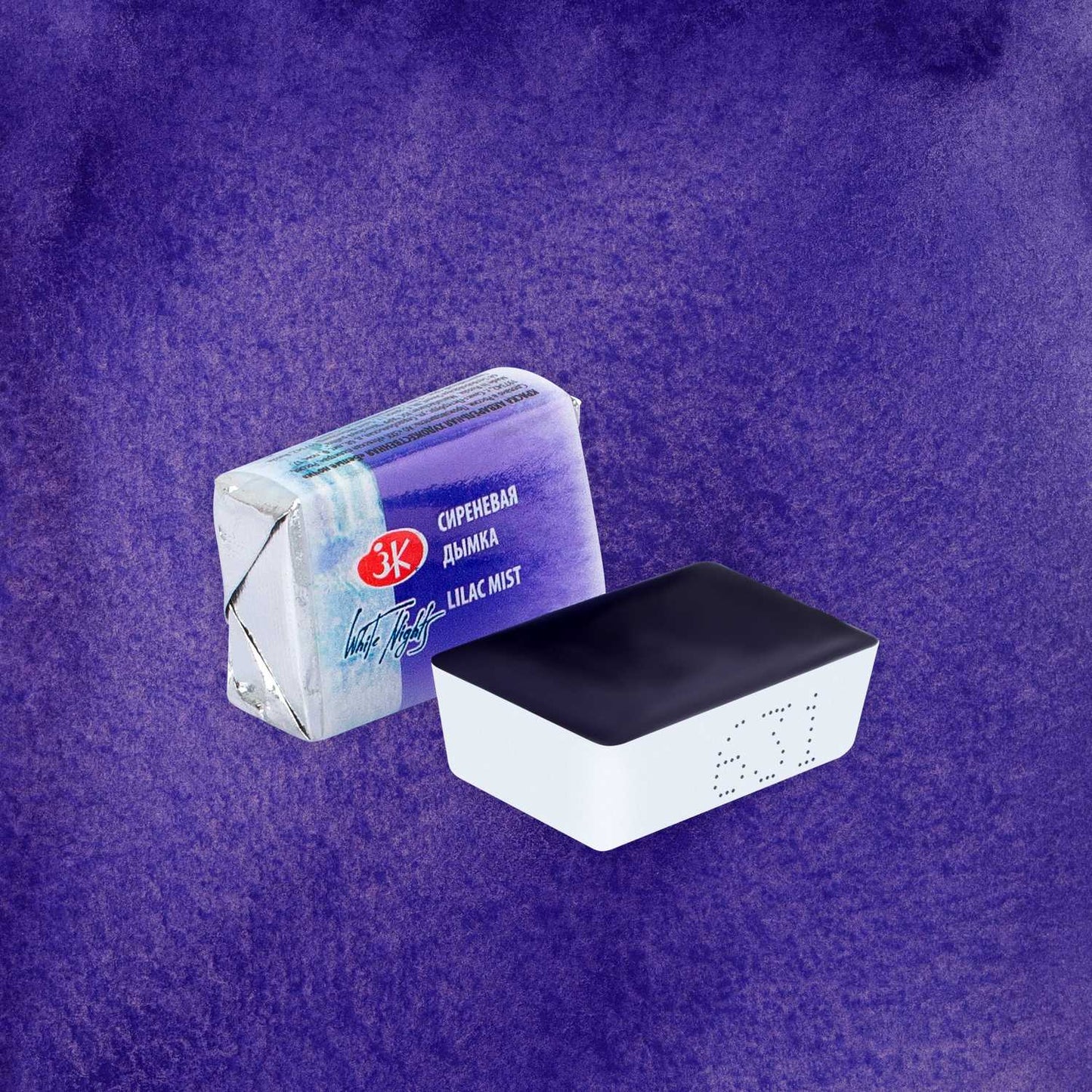 AQUARELA WHITE NIGHTS 631 TONS GRANULADOS LILAC MIST FULL PAN