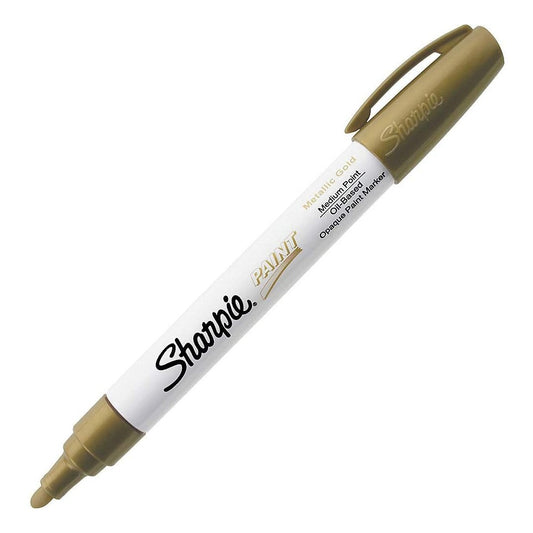 CANETA SHARPIE PAINT OIL BASED MEDIUM DOURADO