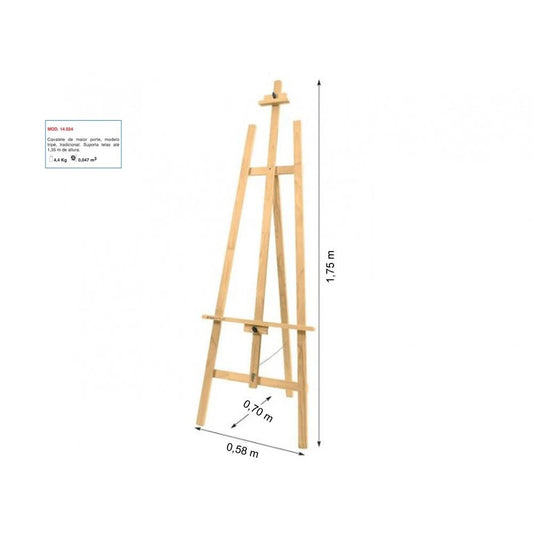CAVALETE PINTURA 14024 TRIDENT