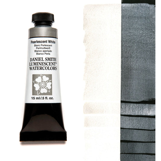 AQUARELA DANIEL SMITH 05ml EXTRA FINE LUMINESCENT 025 Pearlescent White