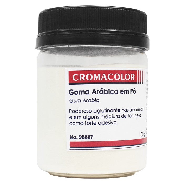 GOMA ARABICA PO 100grs CROMACOLOR