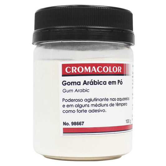 GOMA ARABICA PO 100grs CROMACOLOR