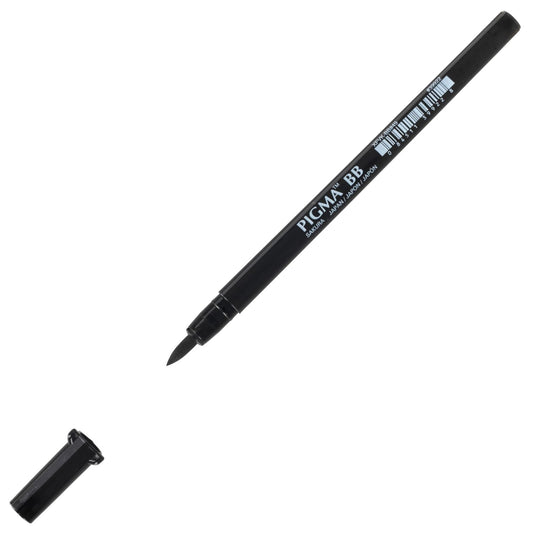 CANETA SAKURA PIGMA BRUSH PROFESSIONAL GROSSO BB PRETO