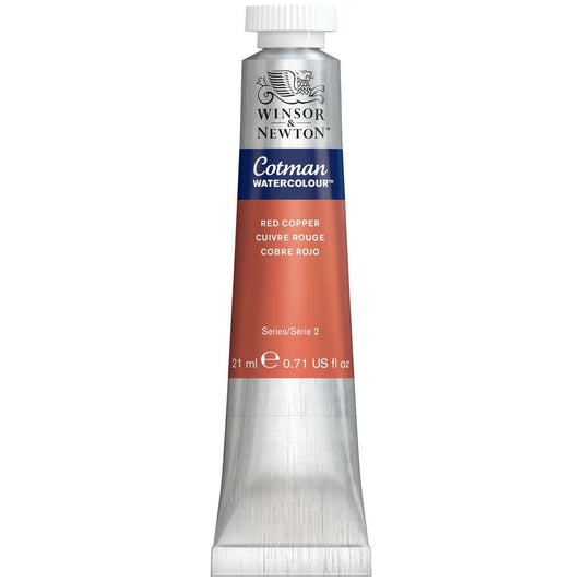 AQUARELA WINSOR NEWTON COTMAN 21ML RED COPPER 0308471