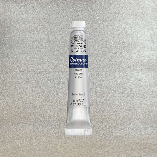 AQUARELA WINSOR NEWTON COTMAN 529 SILVER 8840529