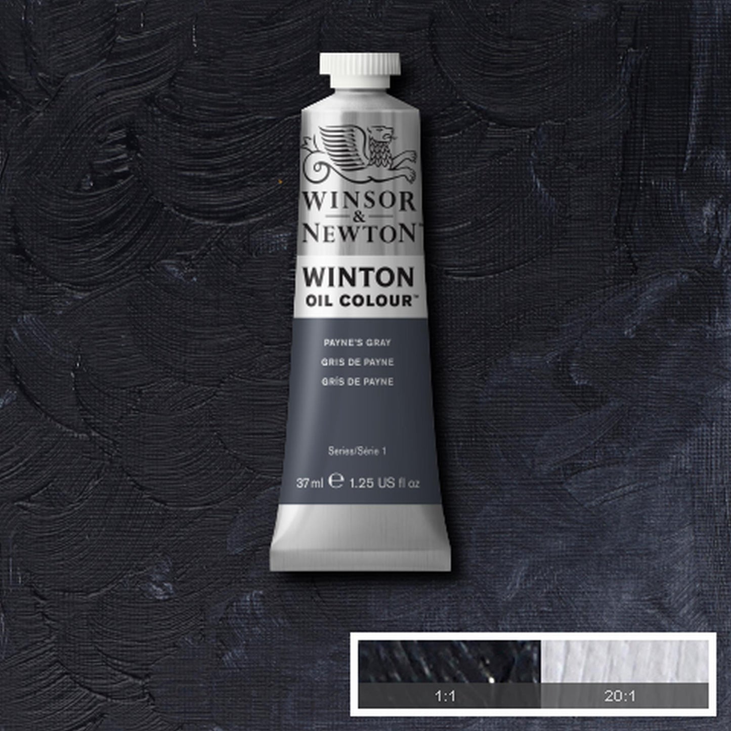 OLEO WINSOR NEWTON WINTON 37ML 465 PAYNE'S GRAY