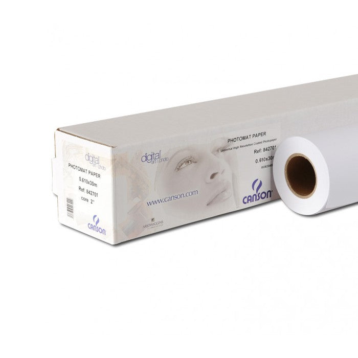 CANSON IMAGING PHOTO MATE PAPER 24'' 180G/M2 0,61x30m