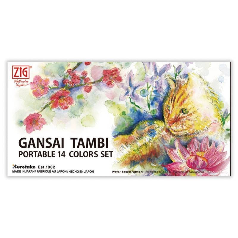 AQUARELA KURETAKE GANSAI TAMBI PORTABLE C/14 MC301