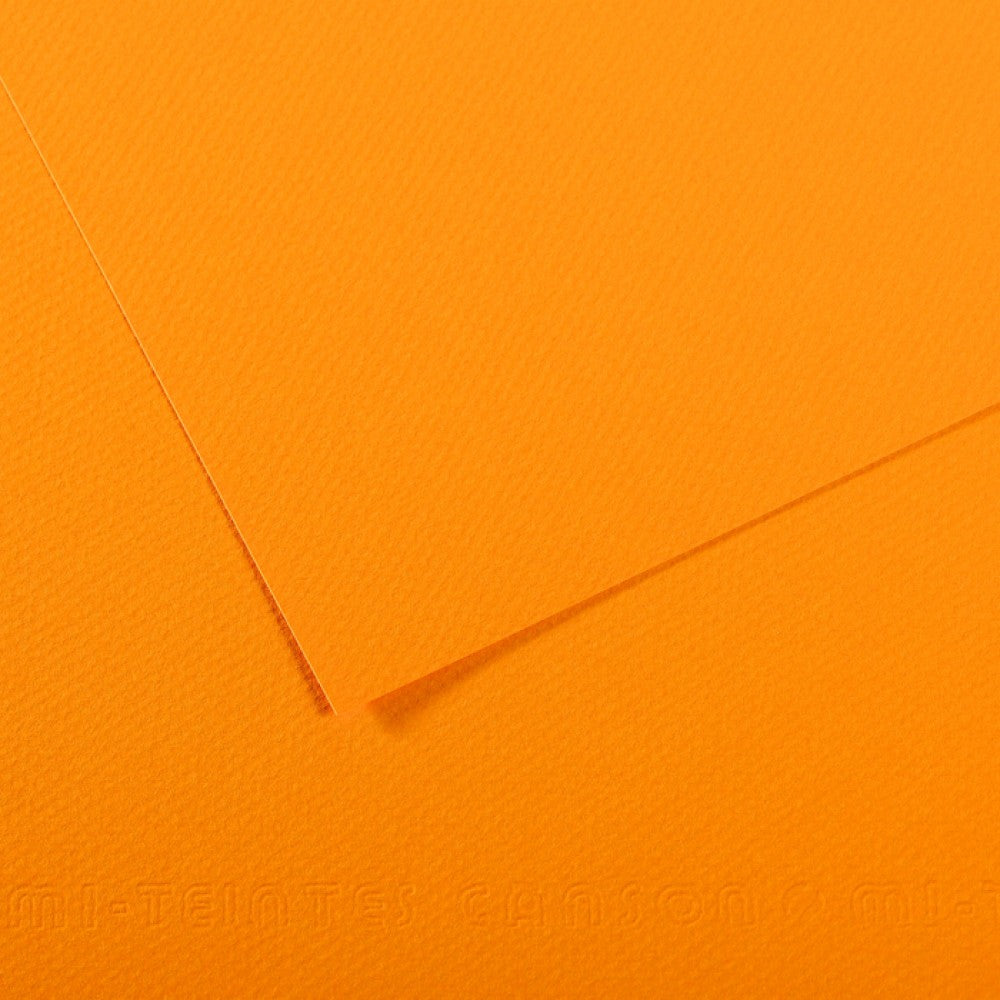 PAPEL CANSON MI-TEINTES 160G/M2 A2 553 AMARELO SOL