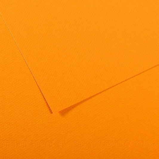 PAPEL CANSON MI-TEINTES 160G/M2 A2 553 AMARELO SOL