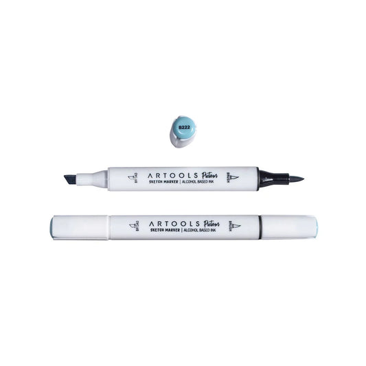 MARCADOR ARTOOLS PICTOM PONTA DUPLA FORGET-ME-NOT (B222)