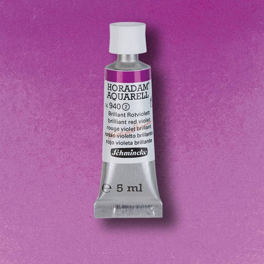 AQUARELA SCHMINCKE HORADAM 5ml 940 Brilliant Red Violet S2
