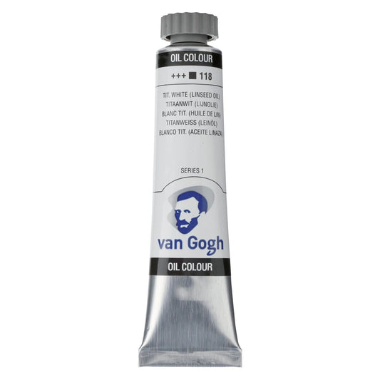 OLEO TALENS VAN GOGH 20ML 118 TITANIUM WHITE (LINHAÇA)