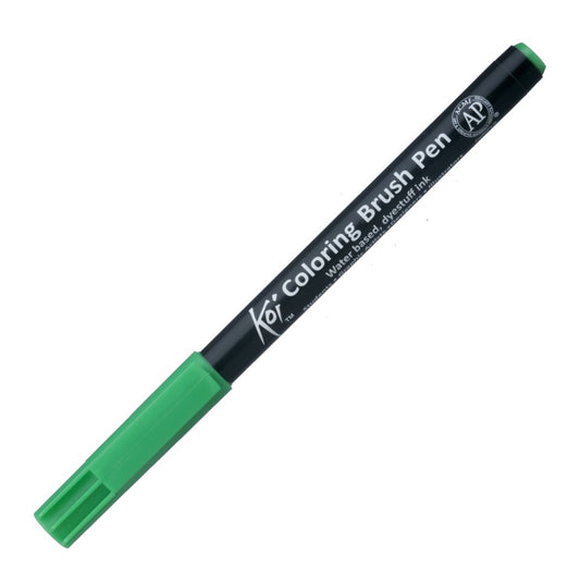 CANETA SAKURA KOI COLORING BRUSH 226 VERDE ESMERALDA
