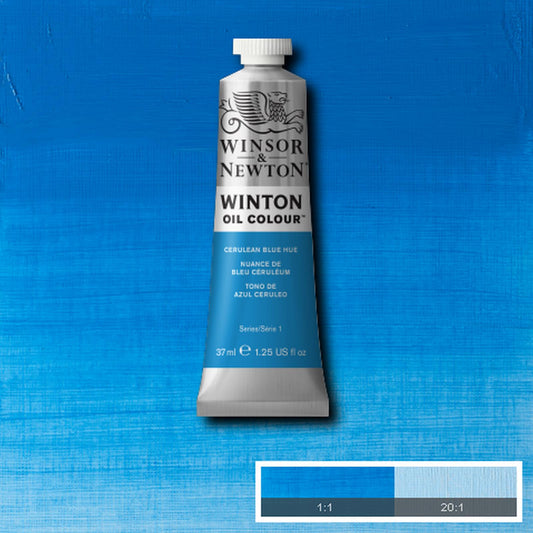 OLEO WINSOR NEWTON WINTON 37ML 138 CERULEAN BLUE HUE