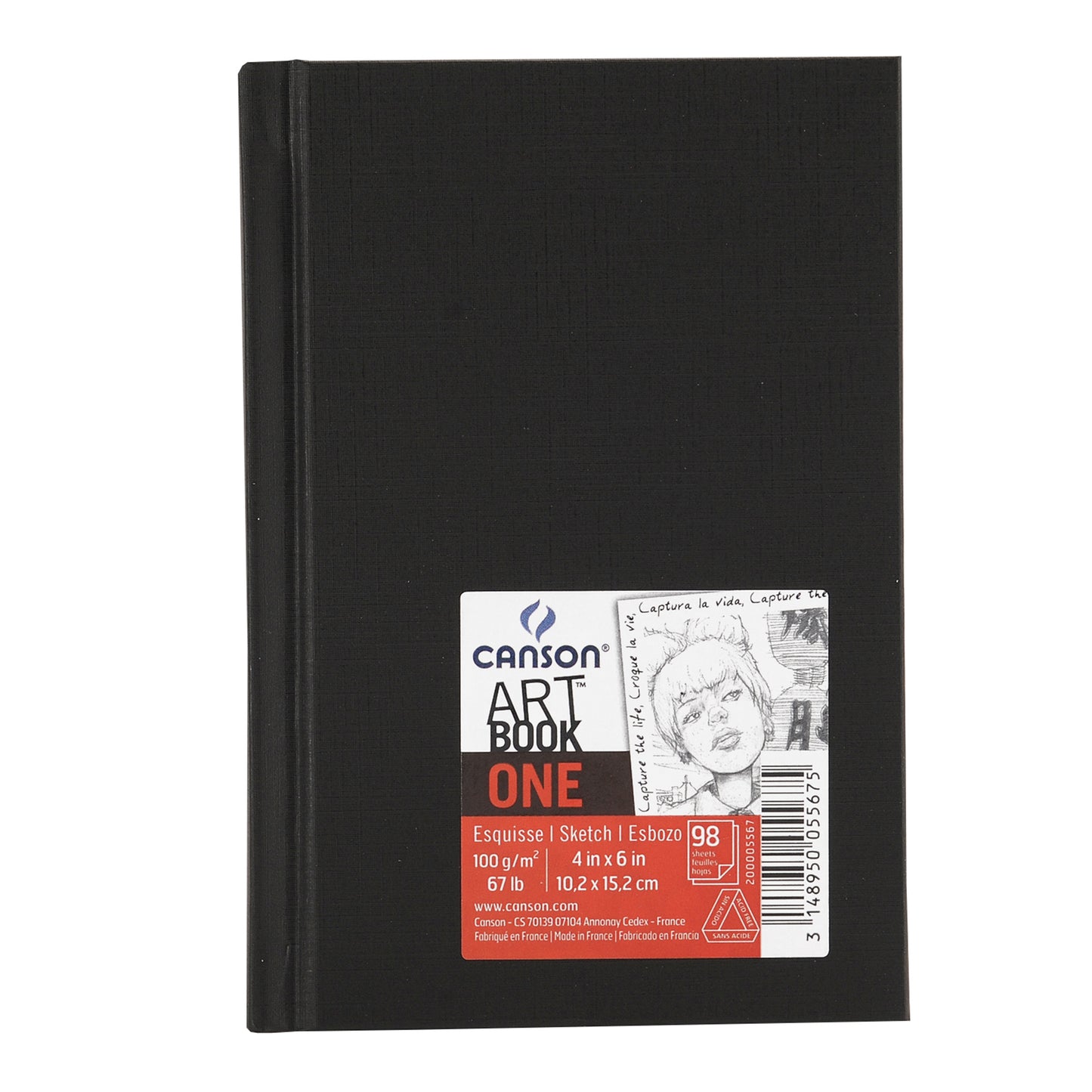 SKETCH BOOK CANSON ONE A6 101x152mm 100g/m2
