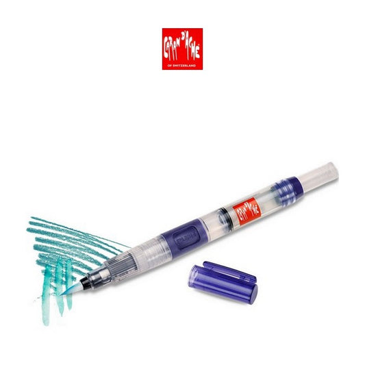 PINCEL CARAN D´ACHE C/ RESERVATORIO PONTA PINCEL MEDIA AZUL