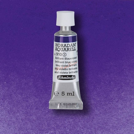 AQUARELA SCHMINCKE HORADAM 5ml 910 Brilliant Blue Violet S2