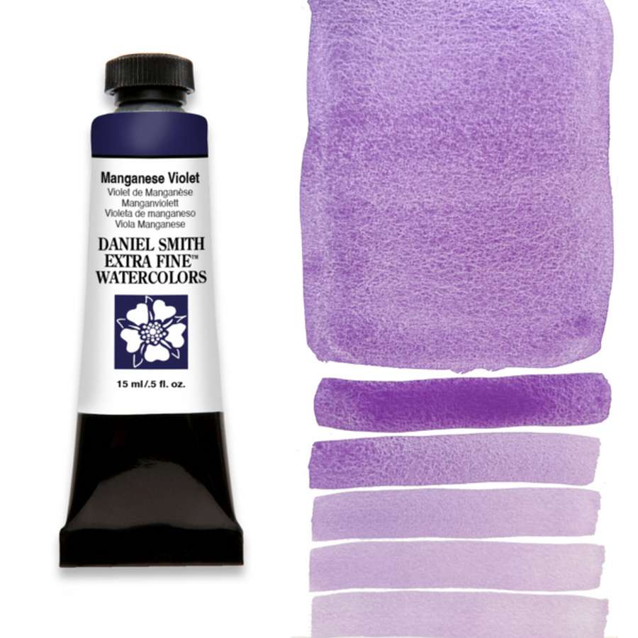 AQUARELA DANIEL SMITH 15ml EXTRA FINE Manganese Violet 261