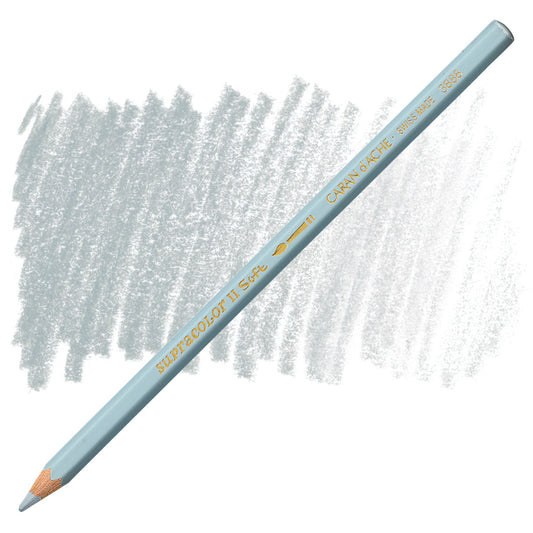 LAPIS AQUARELAVEL CARAN D´ACHE SUPRACOLOR 004 STEEL GREY 3888004