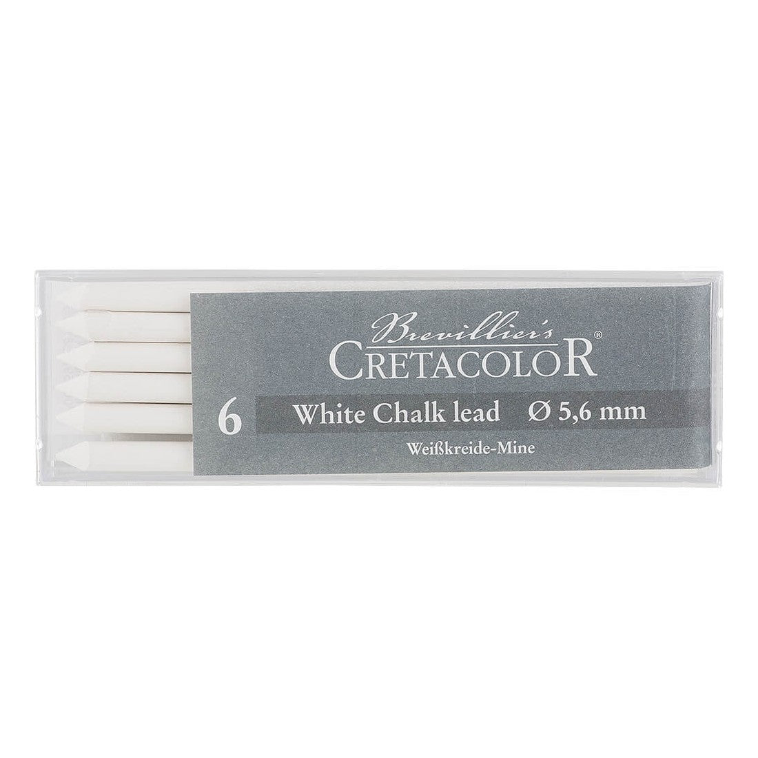 MINA CRETACOLOR 5,6mm 261 52 WHITE PASTEL MEDIUM