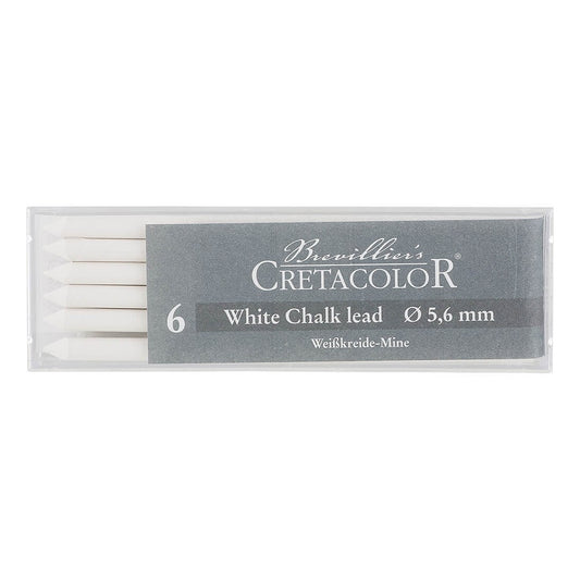 MINA CRETACOLOR 5,6mm 261 52 WHITE PASTEL MEDIUM
