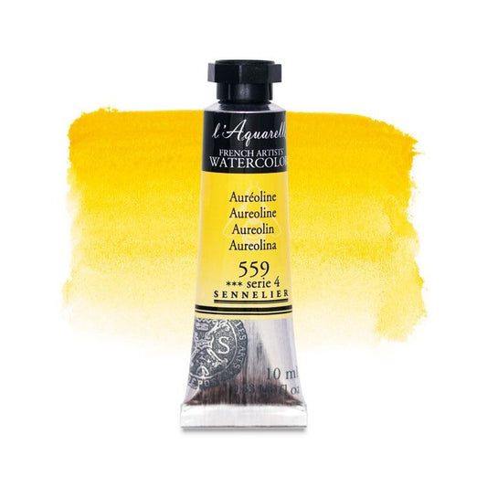 AQUARELA SENNELIER L'AQUARELLE 559 AUREOLINE 10ML S4