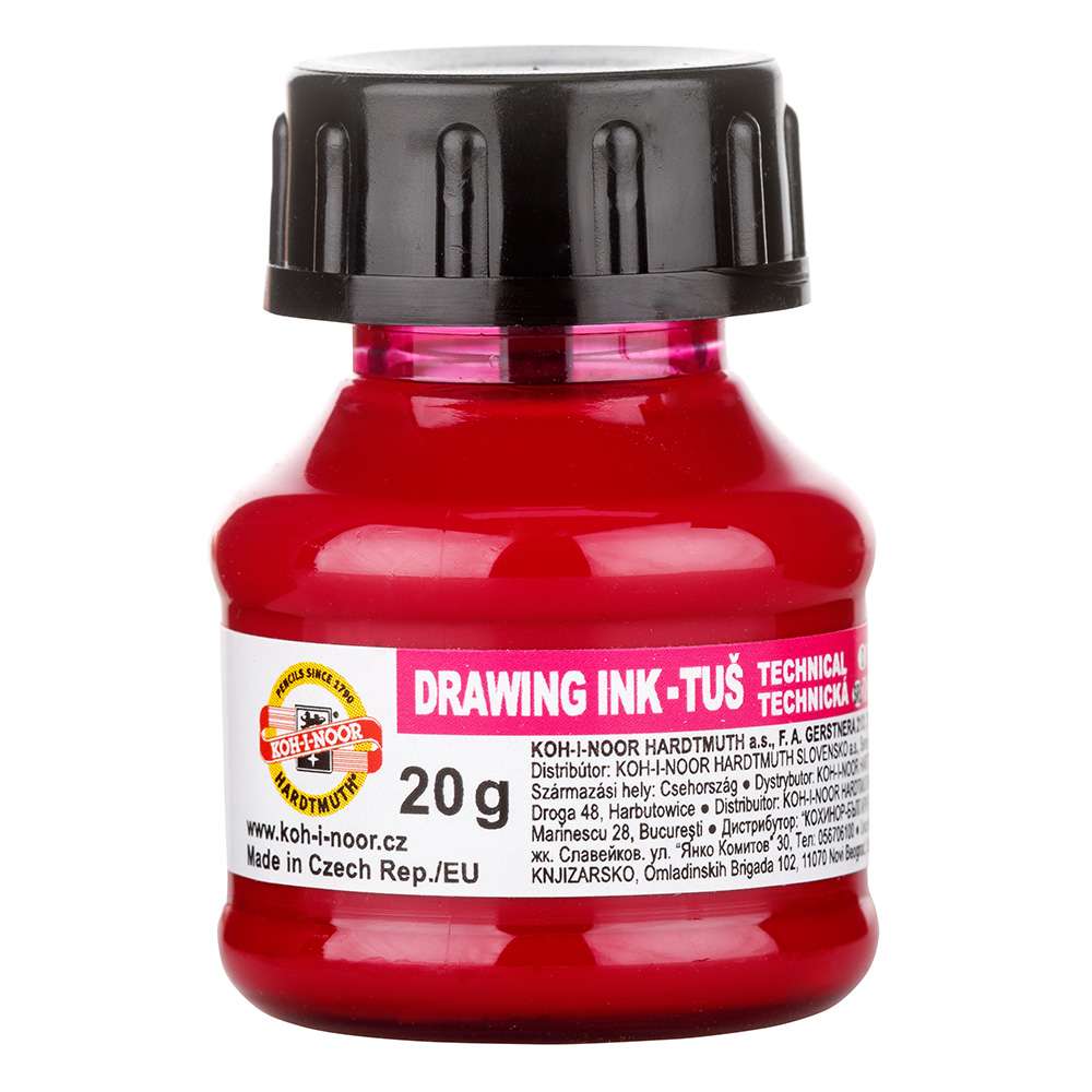 DRAWING INKS KOH-I-NOOR 20ML 502 MAGENTA