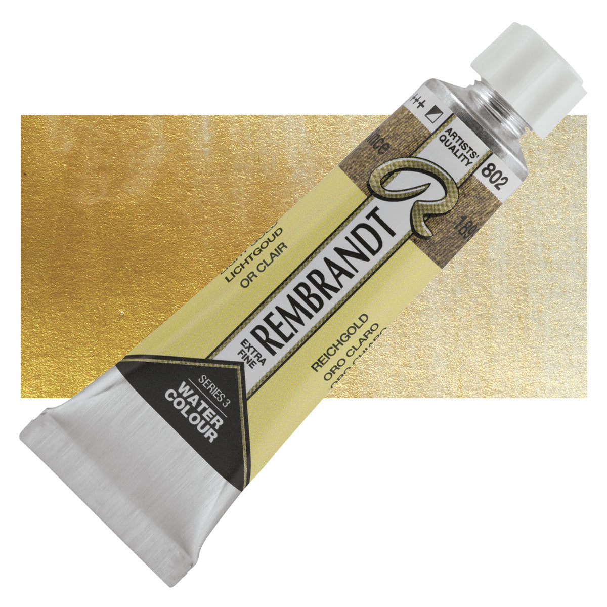 AQUARELA TALENS REMBRANDT 10ML 802 LIGHT GOLD