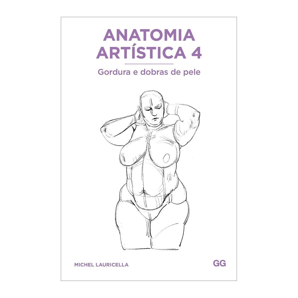 LIVRO "ANATOMIA ARTISTICA KIT 1, 2, 3, 4, 5, 6,7 e 8" M. LAURICELLA