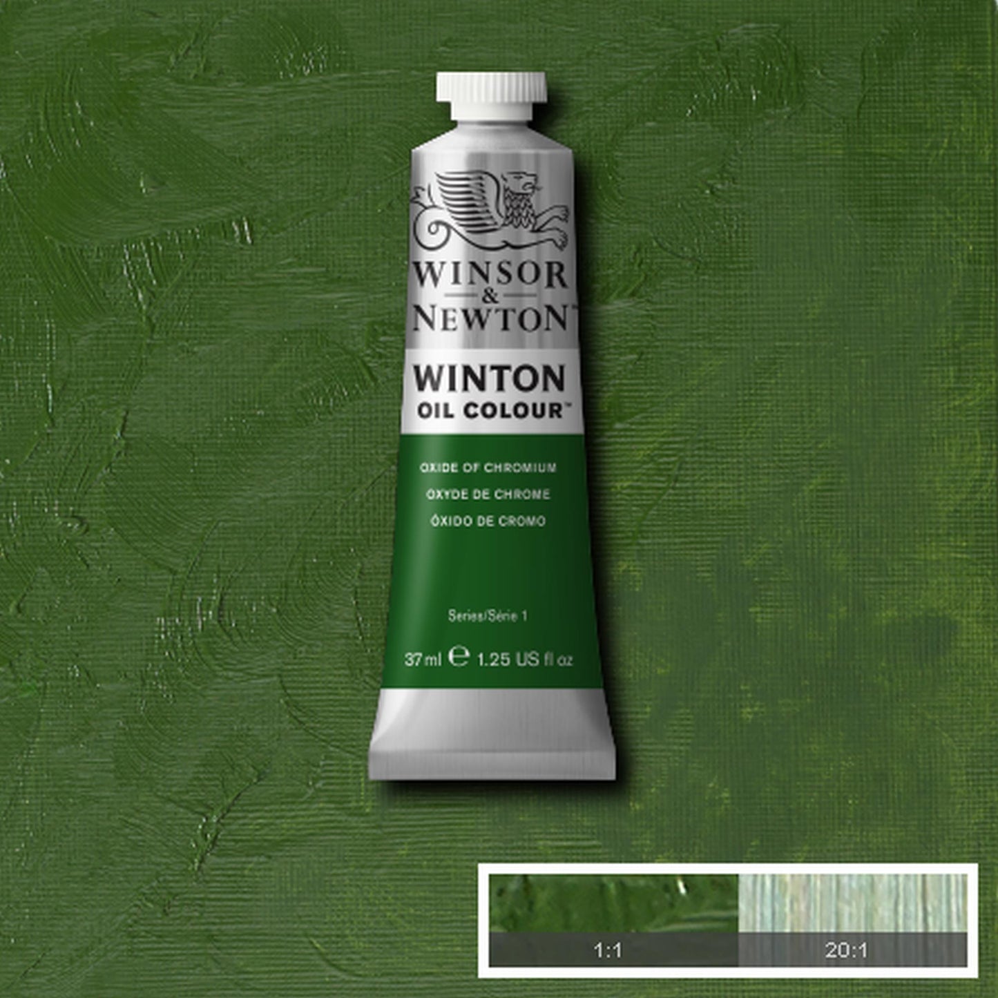 OLEO WINSOR NEWTON WINTON 37ML 459 OXIDE OF CHROMIUM