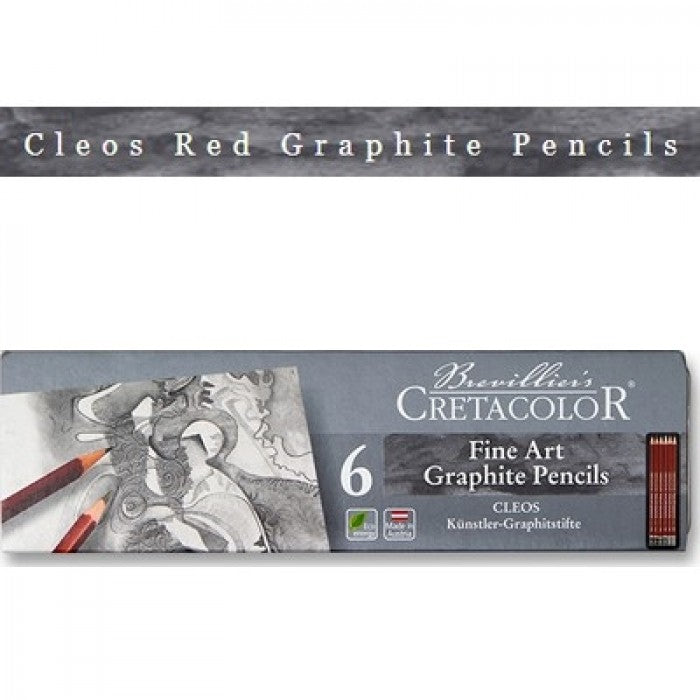 ESTOJO LAPIS GRADUADO CRETACOLOR CLEOS C/ 06 160 25