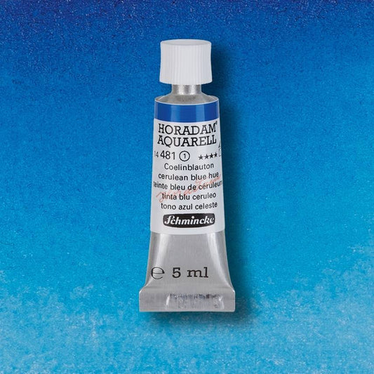AQUARELA SCHMINCKE HORADAM 5ml 481 Cerulean Blue Hue S1