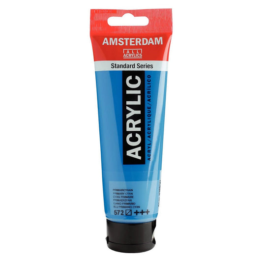 ACRILICA TALENS AMSTERDAM 120ml 572 CYAN