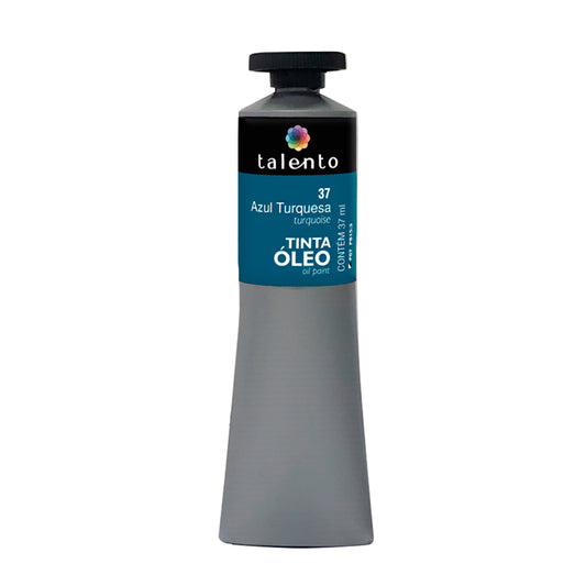 OLEO TALENTO 037ML 37 AZUL TURQUESA