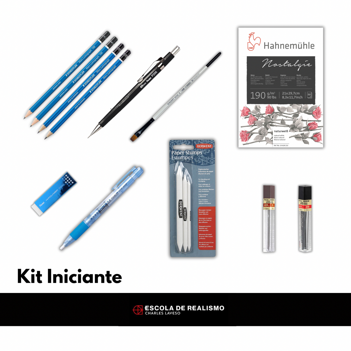 1) KIT INICIANTE ESCOLA DE REALISMO