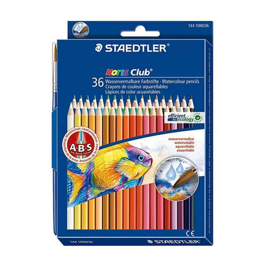LAPIS AQUARELAVEL STAEDTLER NORIS 36 CORES 144 10ND36