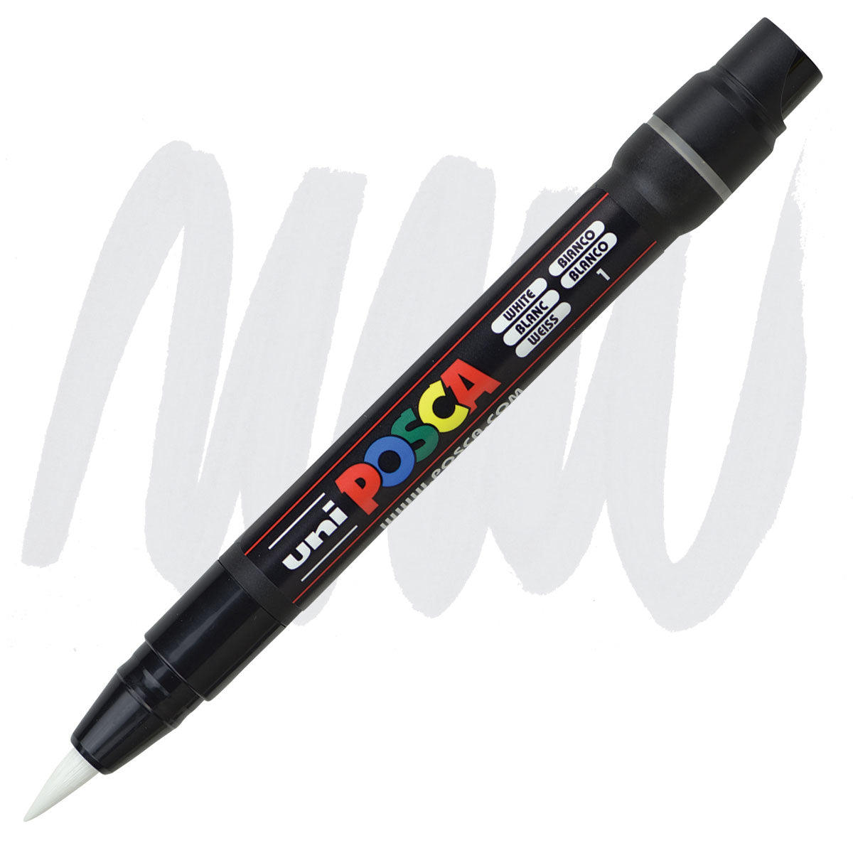 CANETA POSCA PCF-350 01 BRANCO