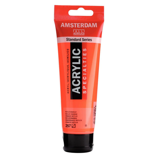 ACRILICA TALENS AMSTERDAM 120ml 257 REFLEX LARANJA