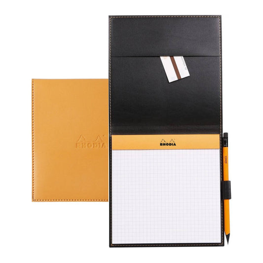 BLOCO RHODIA BOUTIQUE ORANGE 14,5X14,5CM 80FLS PONT QUADRICU