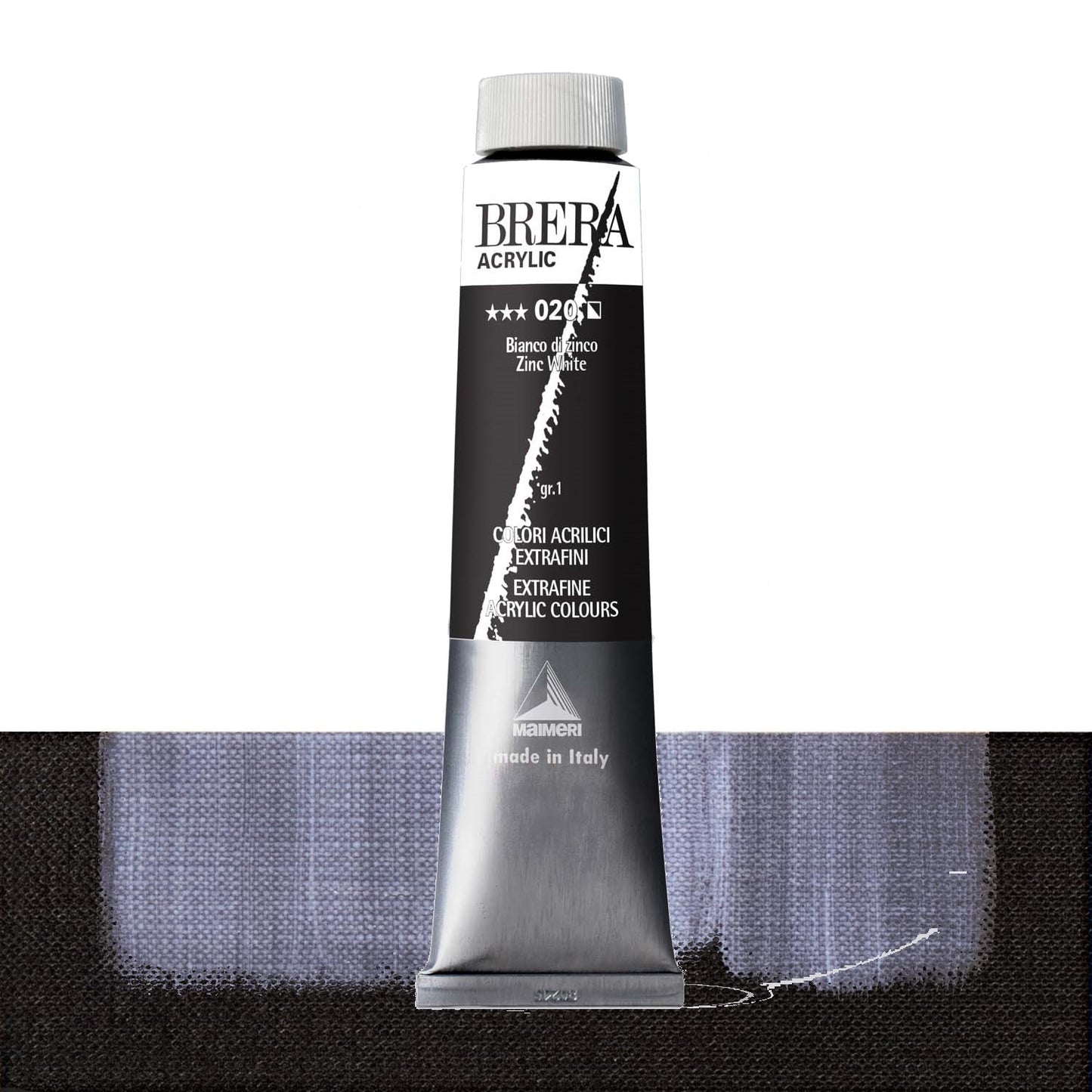 ACRILICA MAIMERI BRERA 020 ZINC WHITE 200ML