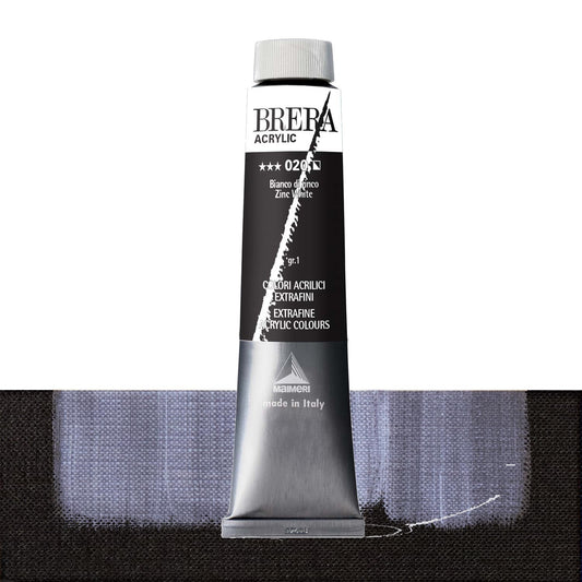 ACRILICA MAIMERI BRERA 020 ZINC WHITE 200ML