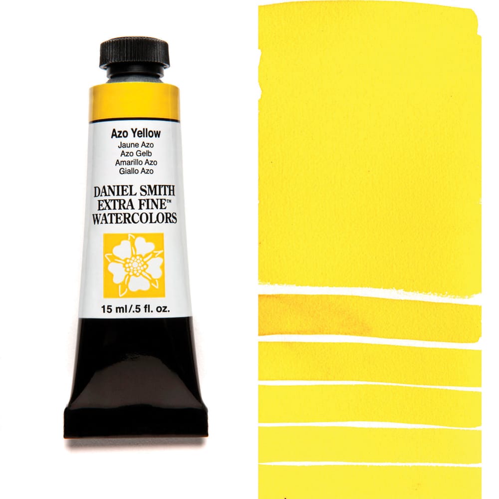 AQUARELA DANIEL SMITH 15ml EXTRA FINE Azo Yellow 215