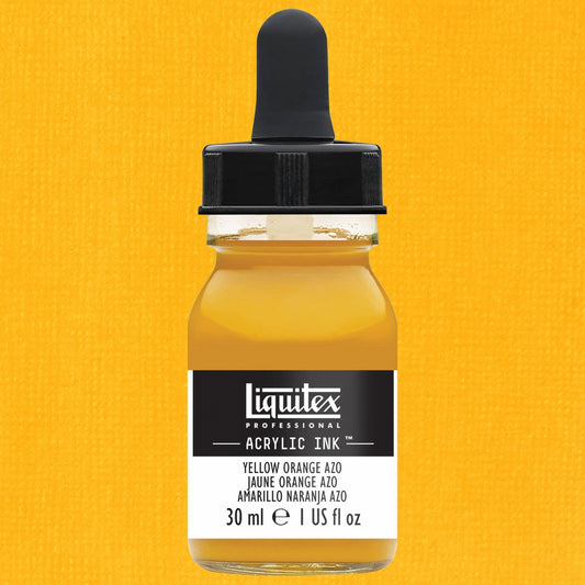 ACRILICA LIQUITEX INK! PROFESSIONAL 30ML 414 YELLOW ORANGE AZO