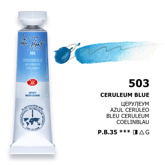 AQUARELA WHITE NIGHTS 503 CERULEUM BLUE 10ML S2