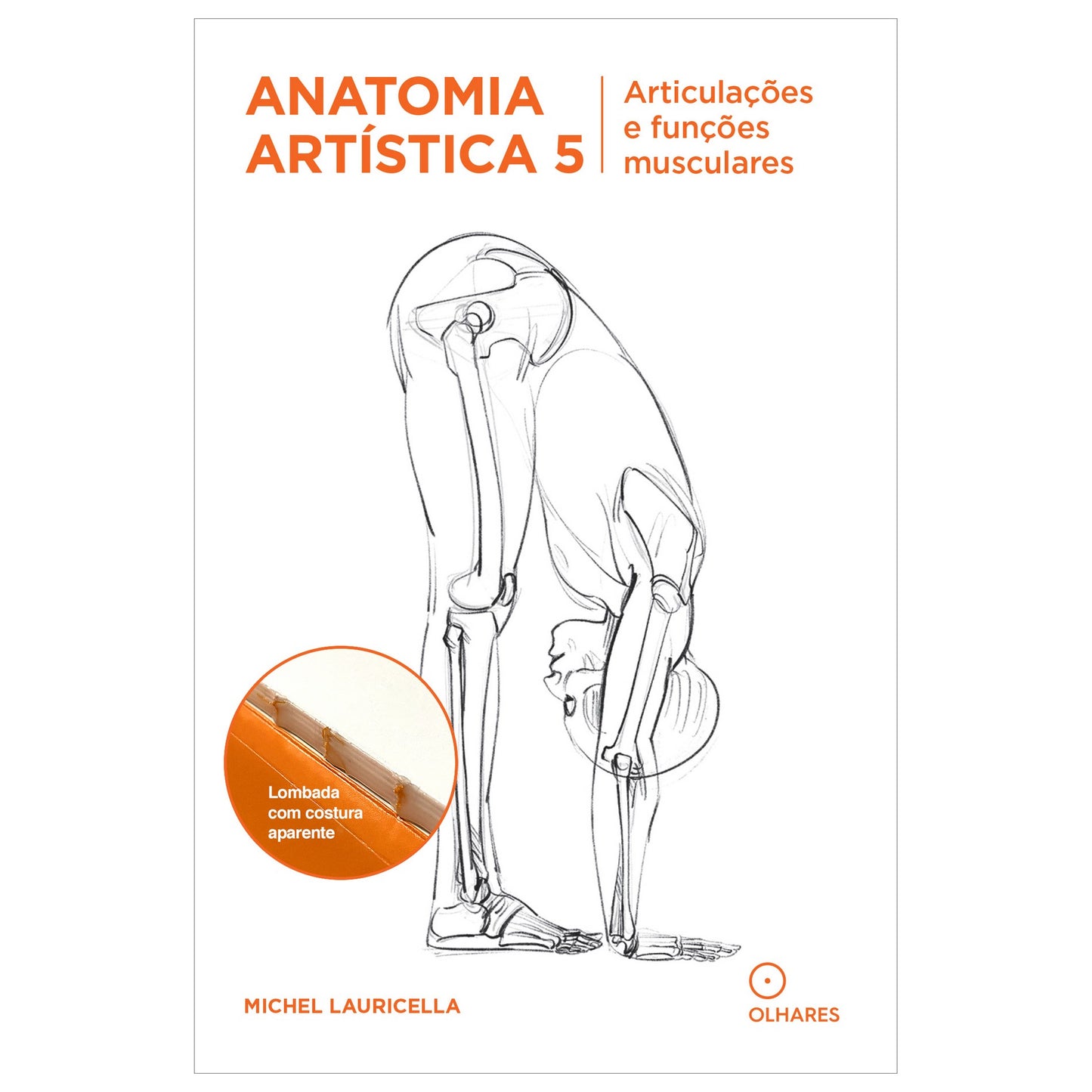 LIVRO "ANATOMIA ARTISTICA KIT 1, 2, 3, 4, 5 e 6" M. LAURICELLA