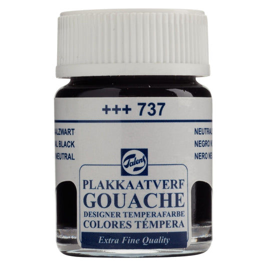GOUACHE TALENS 16ML 737 NEUTRAL BLACK