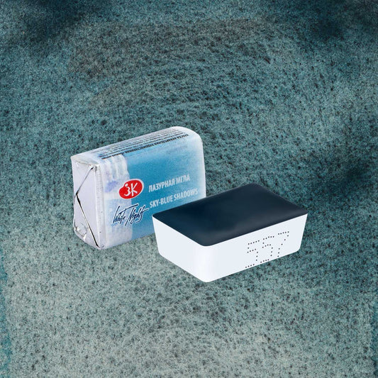 AQUARELA WHITE NIGHTS 557 TONS GRANULADOS SKY BLUE SHADOW FULL PAN